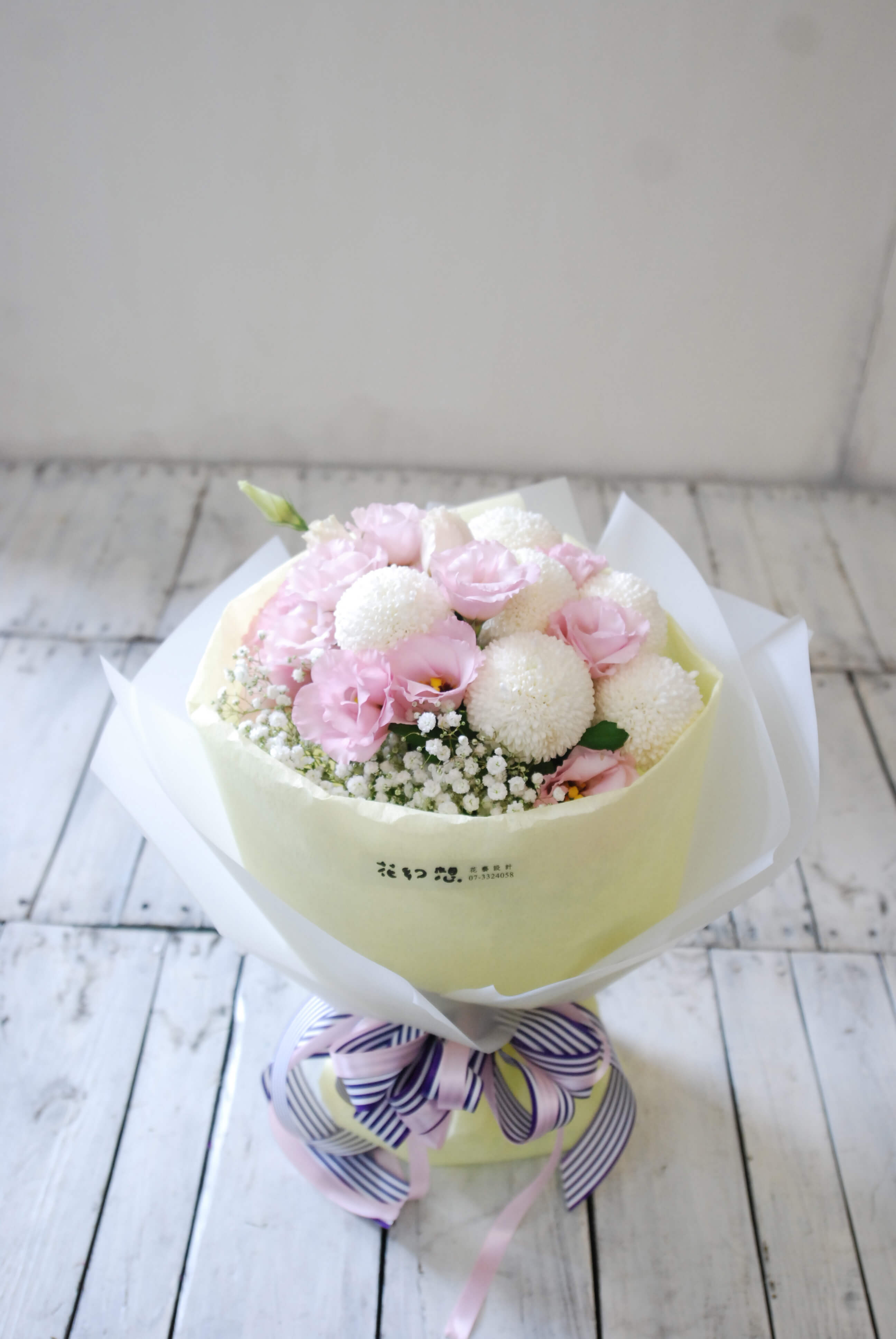 可愛乒乓菊pompon Mum Bouquet 花幻想